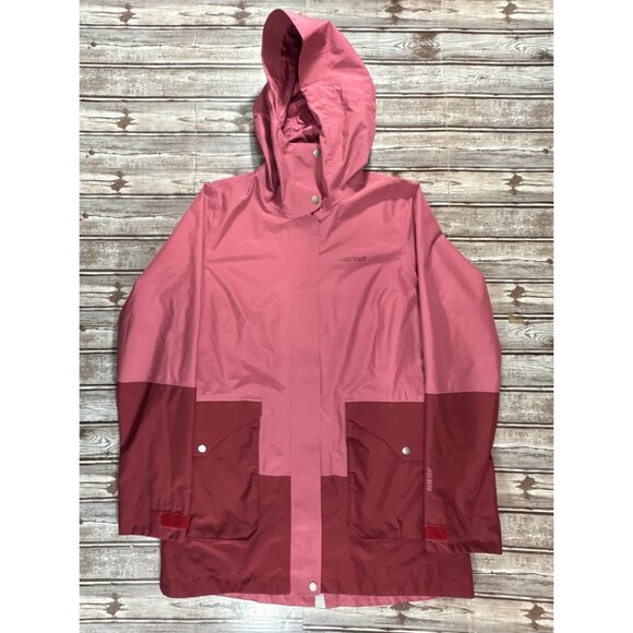 Marmot Wend Gore-Tex Jacket size S color dry rose / claret NWOT MSRP $225 - Picture 2 of 11